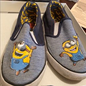 Minions slip on shoes size 1.5